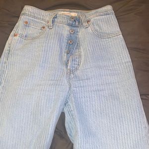 Levis Ribcage Straight jeans